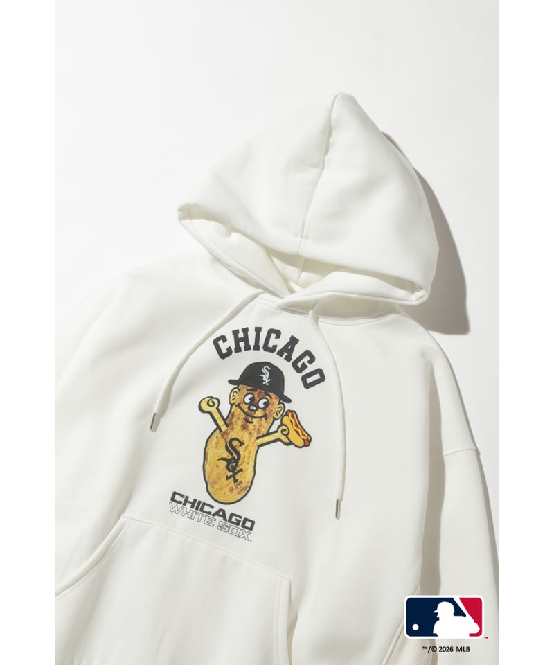 MLB HOODIE(シカゴ・ホワイトソックス)【WCJ-GC-058WHT-CWS】※8月上
