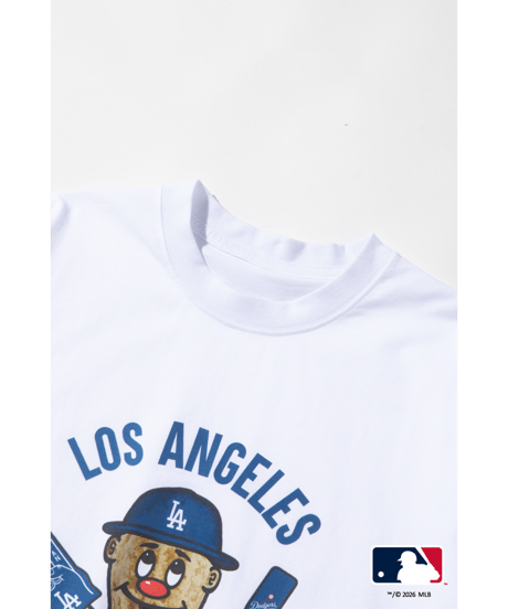 MLB TEE(ロサンゼルス・ドジャース)【WCJ-GC-038WHT-LAD】※8月上旬～中旬発送予定