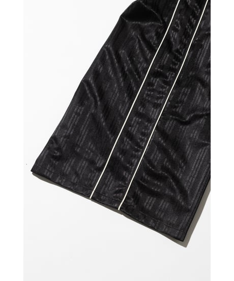 ストライプワイドパンツ【WCJ-SP-018BLK】