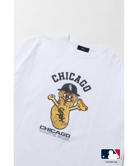 MLB TEE(シカゴ・ホワイトソックス)【WCJ-GC-038WHT-CWS】※8月上旬～中旬発送予定