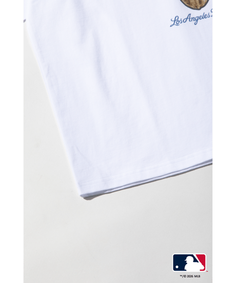 MLB TEE(ロサンゼルス・ドジャース)【WCJ-GC-038WHT-LAD】※8月上旬～中旬発送予定