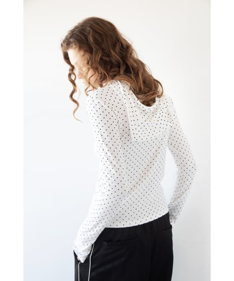 ドットフーディTOPS【WCJ-SP-028WHT】※11月上旬発送予定
