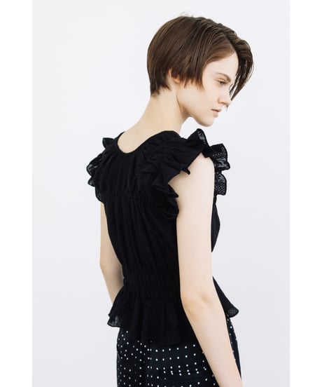 2WAYレースTOPS【WCJ-PP-152BLK】