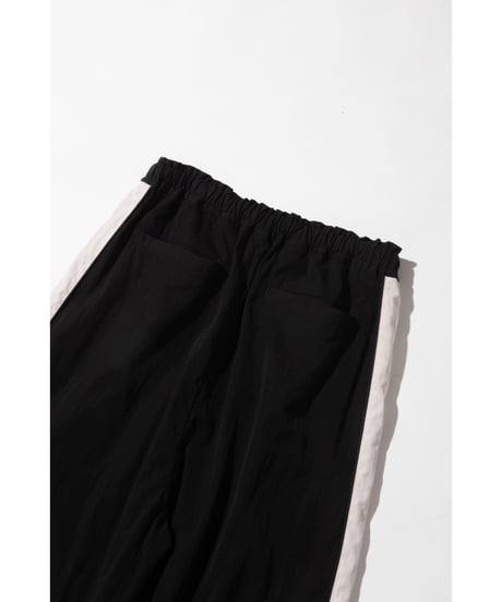 トラックワイドパンツ【WCJ-SP-022BLK】※9月上旬発送予定
