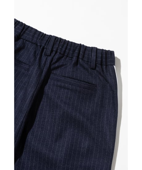 ストライプワイドパンツ【WCJ-SP-024NAV】※11月上旬発送予定