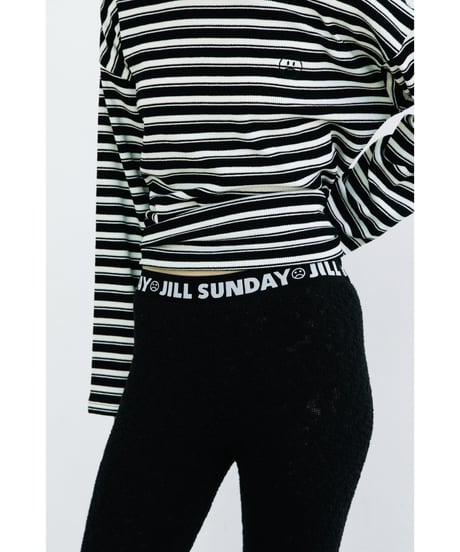 ニットフレアパンツ【WCJ-MF-001BLK】※10月中旬発送予定
