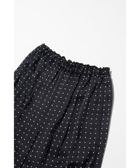 ドットワイドパンツ【WCJ-SP-021BLK】※8月下旬発送予定