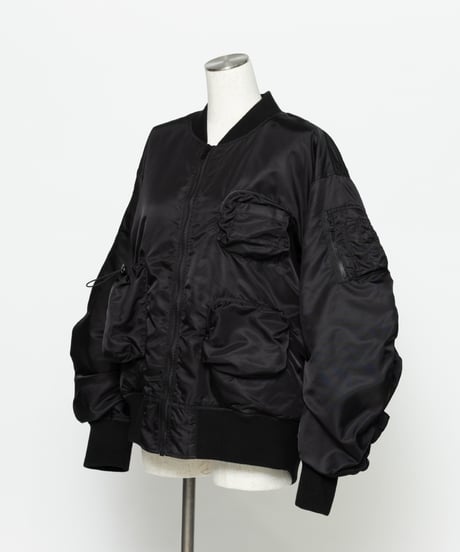 ロングポケットMA-1【WCJ-SP-014BLK】※2027年1月上旬発送予定