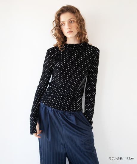 ドットフーディTOPS【WCJ-SP-028BLK】※11月上旬発送予定