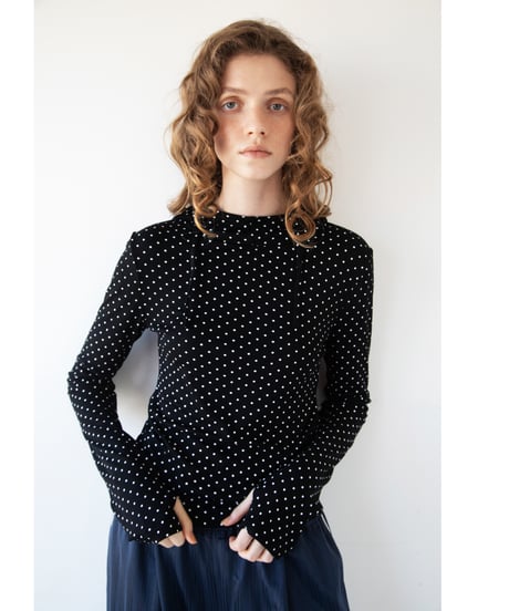 ドットフーディTOPS【WCJ-SP-028BLK】※11月上旬発送予定