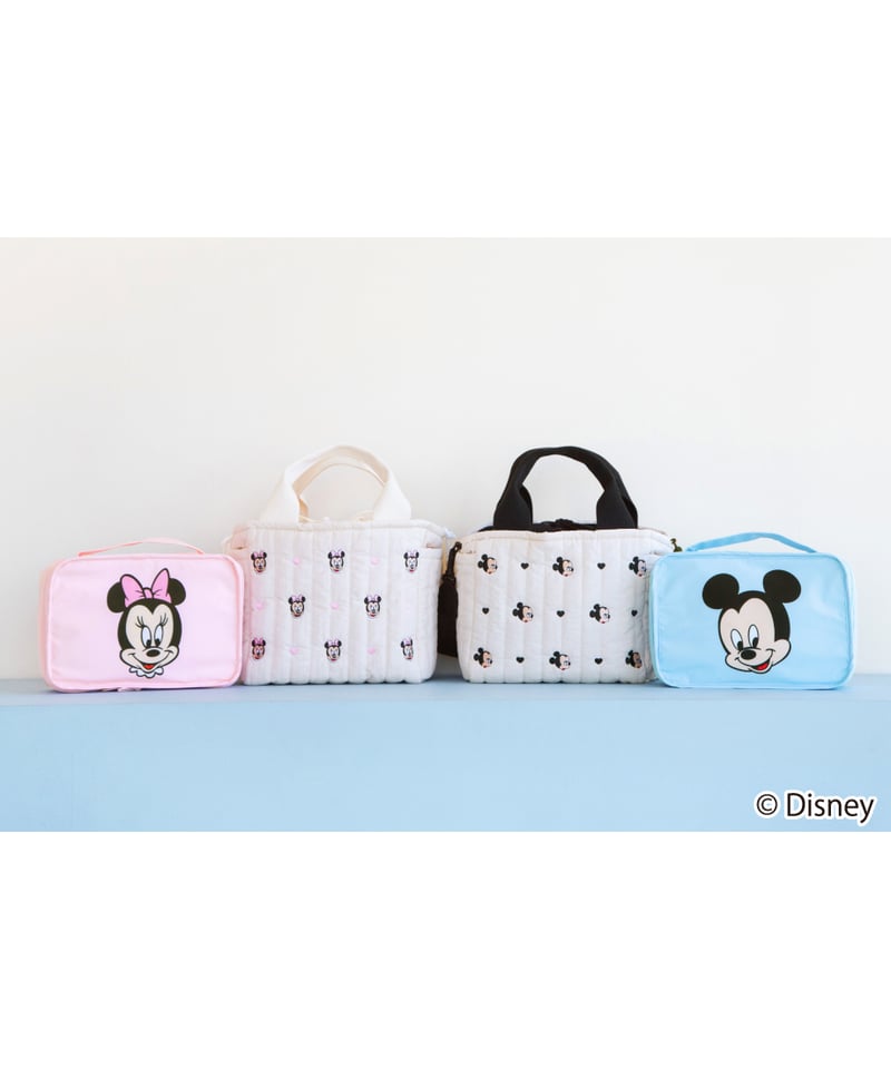 撥水】Disney / マルチポーチ(ミッキー)【WCJ-TD-054BLU01】※12月中