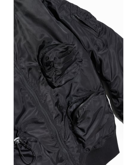 ロングポケットMA-1【WCJ-SP-014BLK】※2027年1月上旬発送予定