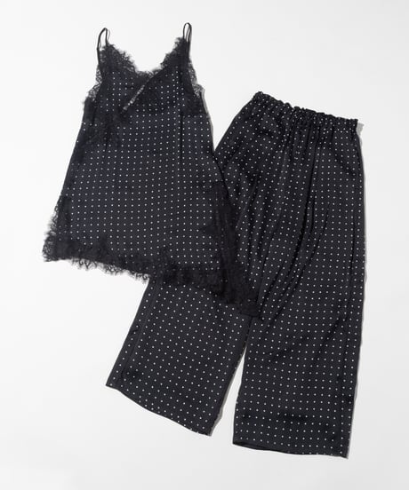 ドットアシメチュニック【WCJ-SP-016BLK】※8月下旬発送予定