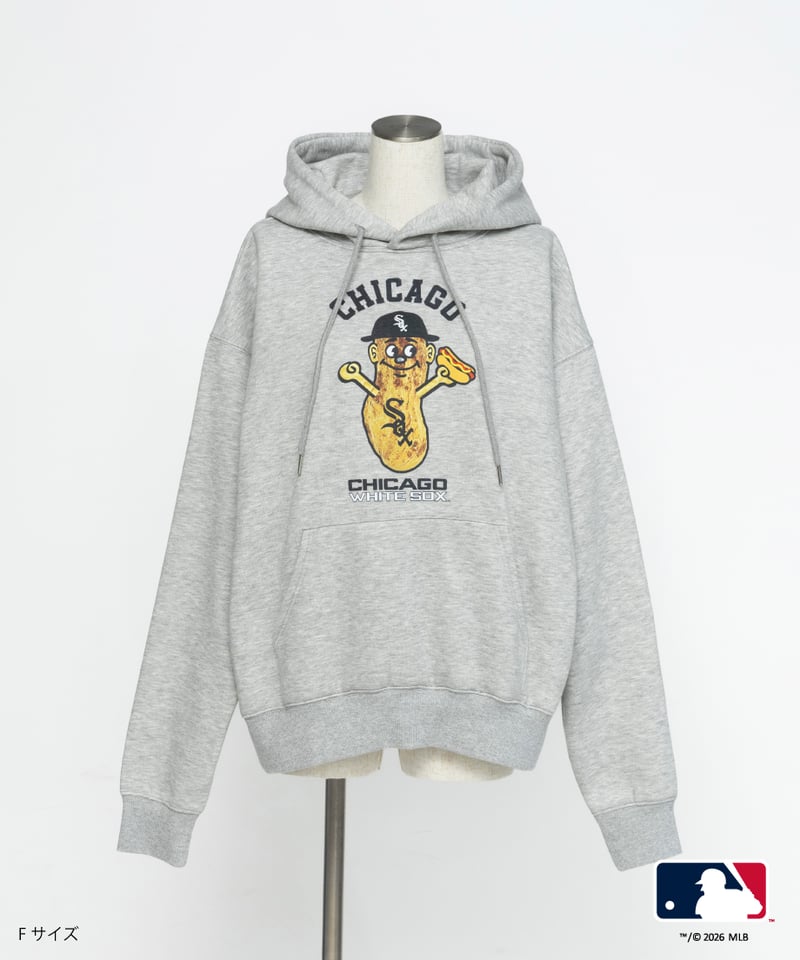 MLB HOODIE(シカゴ・ホワイトソックス)【WCJ-GC-058GRY-CWS】 | W
