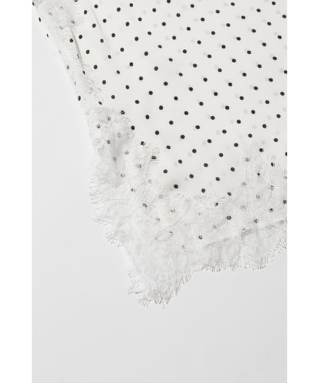 ドットアシメチュニック【WCJ-SP-016WHT】※8月下旬発送予定