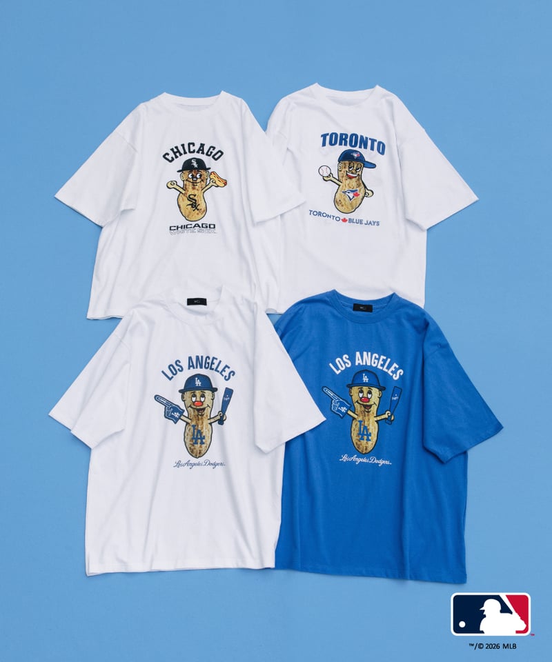 MLB TEE(シカゴ・ホワイトソックス)【WCJ-GC-038WHT-CWS】※8月上旬～中
