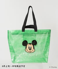 Disney / PVC TOTE BAG【WCJ-TD-061GRN】※8月上旬～中旬発送予定