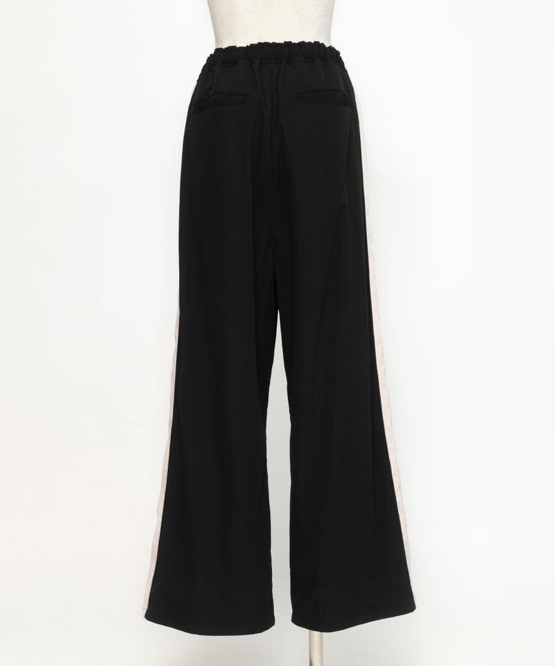 トラックワイドパンツ【WCJ-SP-022BLK】 | WCJ OFFICIAL WEB STORE
