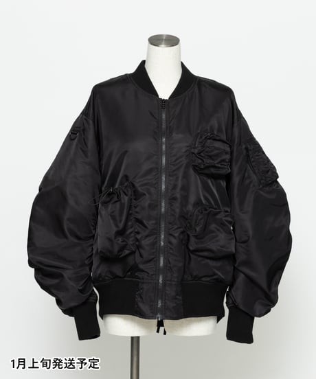 ロングポケットMA-1【WCJ-SP-014BLK】※2027年1月上旬発送予定