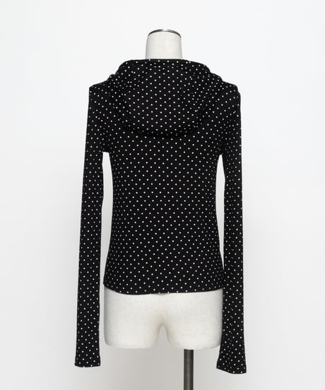ドットフーディTOPS【WCJ-SP-028BLK】※11月上旬発送予定