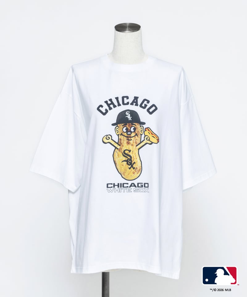 MLB TEE(シカゴ・ホワイトソックス)【WCJ-GC-038WHT-CWS】※8月上旬～中