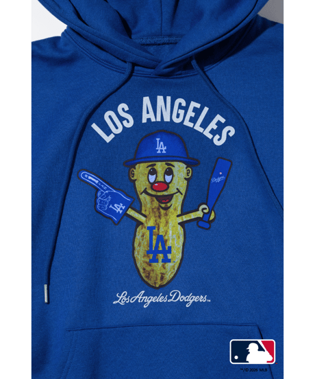 MLB HOODIE(ロサンゼルス・ドジャース)【WCJ-GC-058BLU-LAD】※8月上旬～中旬発送予定
