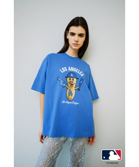 MLB TEE(ロサンゼルス・ドジャース)【WCJ-GC-038BLU-LAD】※8月上旬～中旬発送予定
