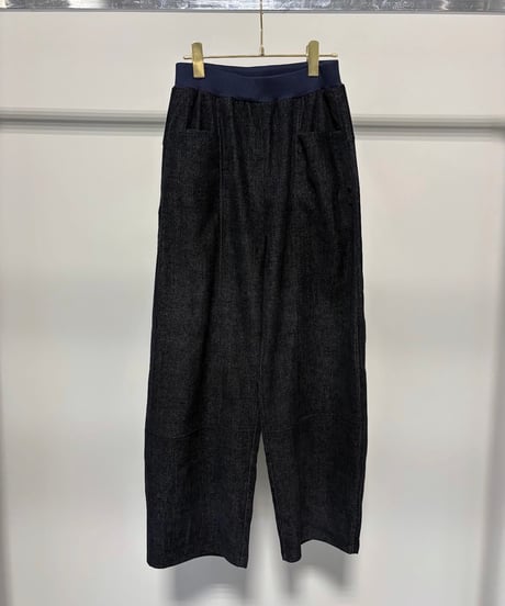 《予約8/2(日)まで｜１０月ごろ入荷予定》【 MARGAUX VINTAGE 】- MG PT - 26146 - A - デニムライクパンツ