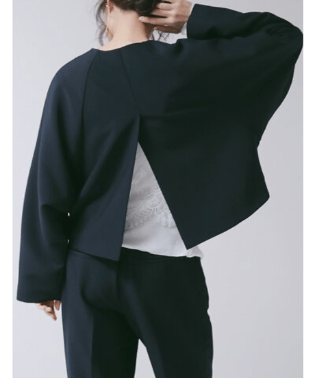 《9/22(火)まで｜12/中旬〜入荷》【 CHIGNON 】[4866-601YX] ｿﾌﾄﾂｲﾙﾄﾞﾙﾏﾝJK