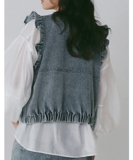 《9/23(水)18:00まで｜12/上旬〜入荷》【 CHIGNON 】                   [4566-676NH] ｳﾞｨﾝﾃｰｼﾞﾃﾞﾆﾑﾌﾘﾙﾍﾞｽﾄ
