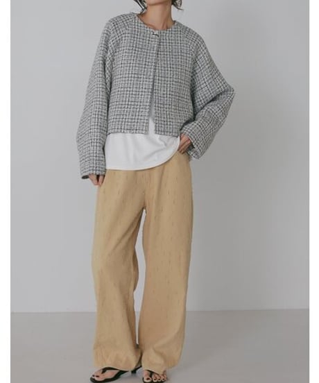 《9/22(火)まで｜12/上旬〜入荷》【 CHIGNO】[3566-687BL] ｸﾗｯｼｭｱｼﾞｬｽﾄPT