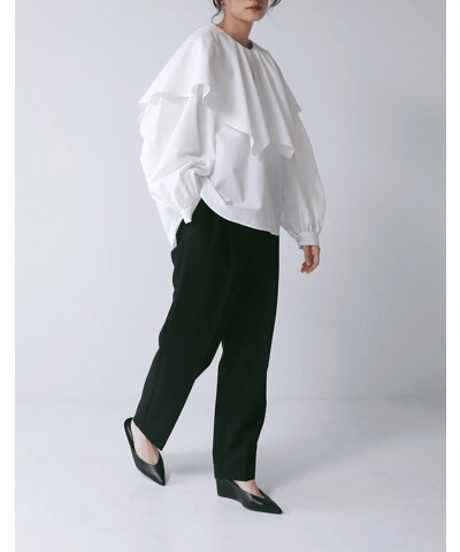 《9/22(火)まで｜12/中旬〜入荷》【 CHIGNON 】[1866-614BZ] ﾊﾝｶﾁｰﾌｶﾗｰBL