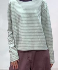 2月初旬頃入荷予定【 PRIORITY 】- P71140TW  - ボーダーロンT