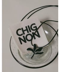 《9/22(火)まで｜12/中旬〜入荷》【 CHIGNO】[0066-785SH] ﾘｰﾌｴﾎﾟﾌﾞﾛｰﾁ&ﾈｯｸﾚｽ