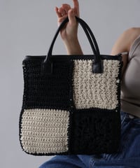《 予約〆切11/4まで》1月頃 【 Arée 】Crochet Tote Bag -AR261TB015-