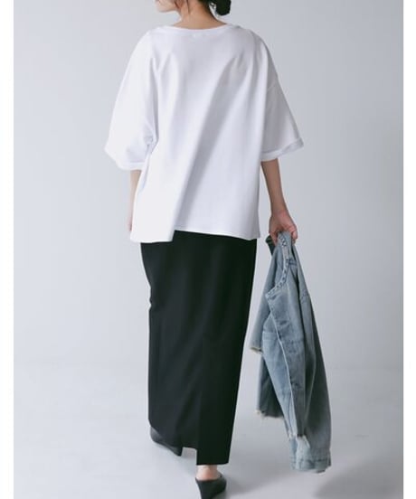 《9/22(火)まで｜12/上旬〜入荷》【 CHIGNO】[8466-762KK] PHOTOｵｰｶﾞﾝｼﾞｰﾐﾆ裏TEE