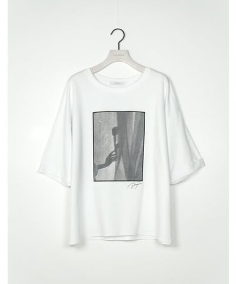 《9/22(火)まで｜12/上旬〜入荷》【 CHIGNO】[8466-762KK] PHOTOｵｰｶﾞﾝｼﾞｰﾐﾆ裏TEE