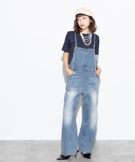 《予約10/25(日)まで｜２月ごろ入荷予定》【 MARGAUX VINTAGE 】- MG  - AL - 27016- S - デニムサロペット