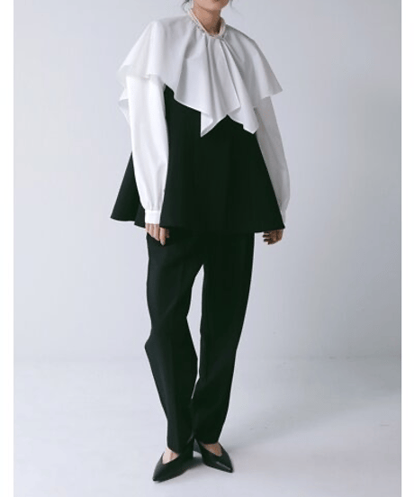 《9/22(火)まで｜12/中旬〜入荷》【 CHIGNON 】[1866-614BZ] ﾊﾝｶﾁｰﾌｶﾗｰBL