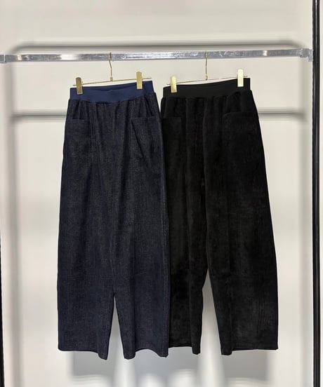 《予約8/2(日)まで｜１０月ごろ入荷予定》【 MARGAUX VINTAGE 】- MG PT - 26146 - A - デニムライクパンツ