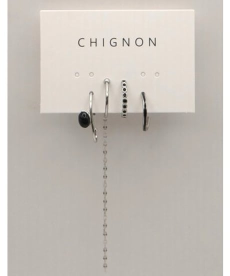 《9/22(火)まで｜12/中旬〜入荷》【 CHIGNO】0066-778SH] 4ﾚｲﾔｰｲﾔｶﾌｾｯﾄ