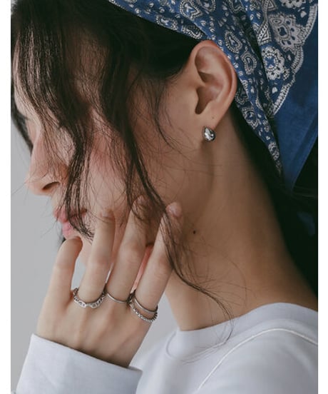 《9/22(火)まで｜12/中旬〜入荷》【 CHIGNO】[0066-782SH] 5ﾚｲﾔｰｽﾃﾝﾚｽﾘﾝｸﾞｾｯﾄ