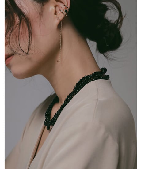 《9/22(火)まで｜12/中旬〜入荷》【 CHIGNO】[0063-735-2SH] 丸玉ﾏﾙﾁWAYﾈｯｸﾚｽ