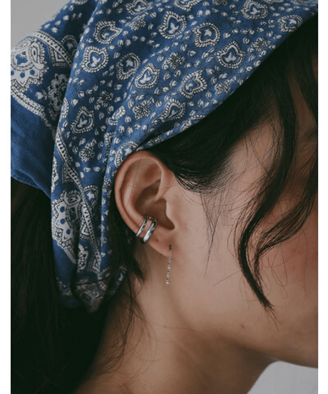 《9/23(水)18:00まで｜12/中旬〜入荷》【 CHIGNON 】[0066-777SH] ｽﾃﾝﾚｽﾋﾟｱｽ&ｲﾔｶﾌｾｯﾄ