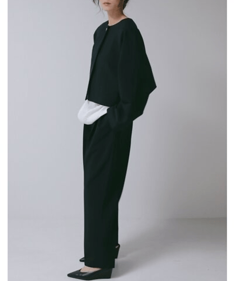 《9/22(火)まで｜12/中旬〜入荷》【 CHIGNON 】[4866-601YX] ｿﾌﾄﾂｲﾙﾄﾞﾙﾏﾝJK