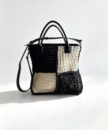 《 予約〆切11/4まで》1月頃 【 Arée 】Crochet Tote Bag -AR261TB015-