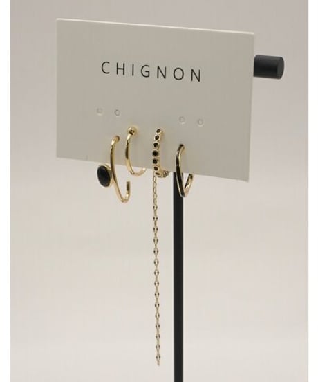 《9/22(火)まで｜12/中旬〜入荷》【 CHIGNO】0066-778SH] 4ﾚｲﾔｰｲﾔｶﾌｾｯﾄ