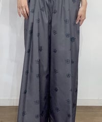 2月中旬頃入荷予定【 PRIORITY 】-P71021 IT - フラワープリントパンツ