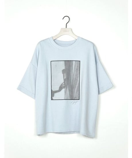 《9/22(火)まで｜12/上旬〜入荷》【 CHIGNO】[8466-762KK] PHOTOｵｰｶﾞﾝｼﾞｰﾐﾆ裏TEE