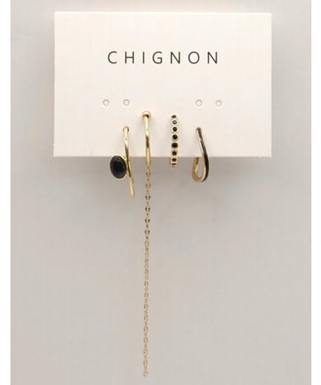 《9/22(火)まで｜12/中旬〜入荷》【 CHIGNO】0066-778SH] 4ﾚｲﾔｰｲﾔｶﾌｾｯﾄ